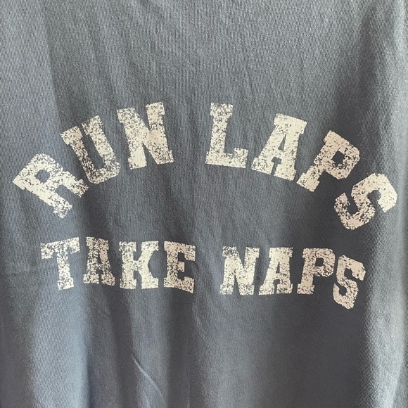 NWOT Offline by Aerie graphic tee in blue. Size Medium. - Picture 3 of 5